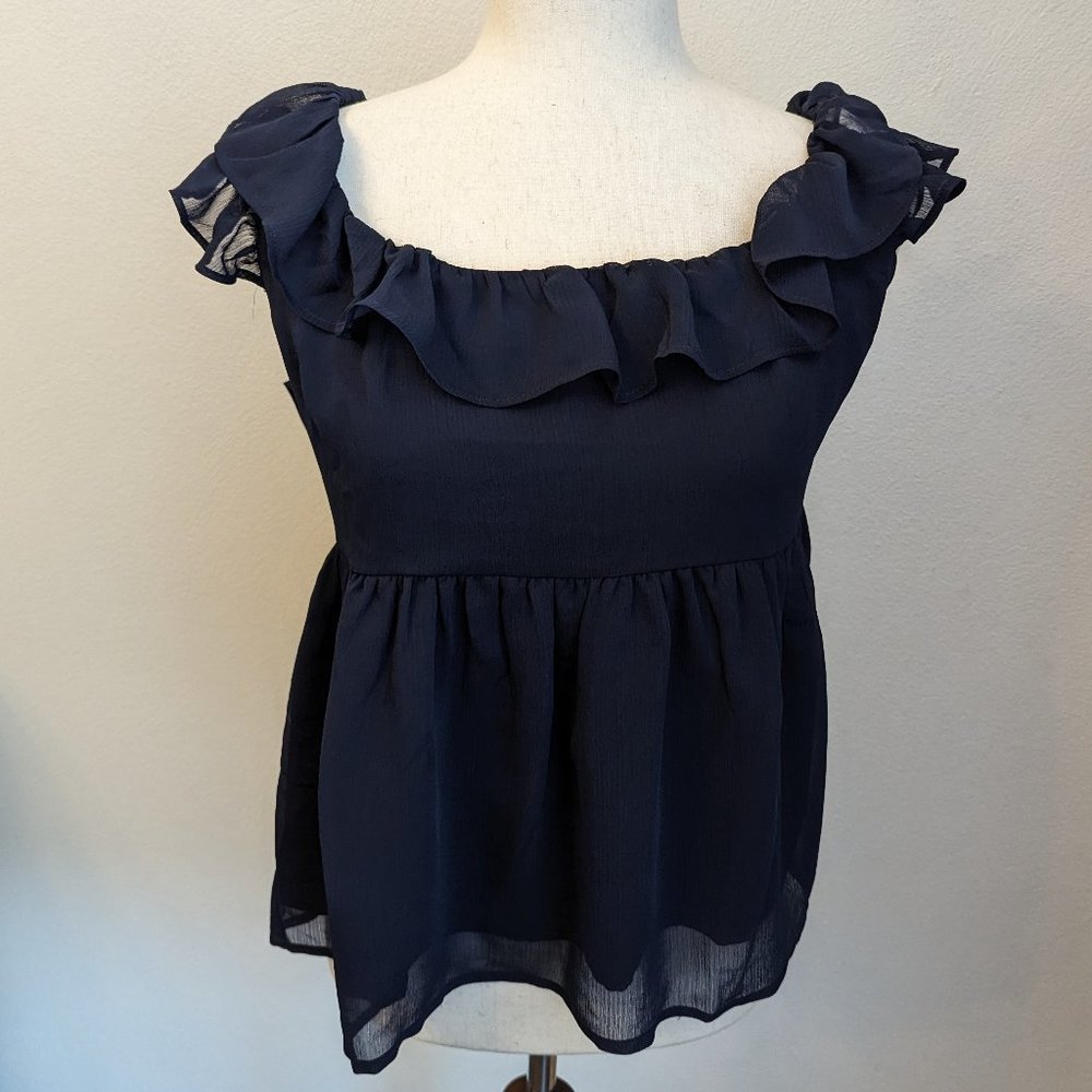 Banana Republic Factory Flutter Tie-Back Tank - Picture 2 of 7